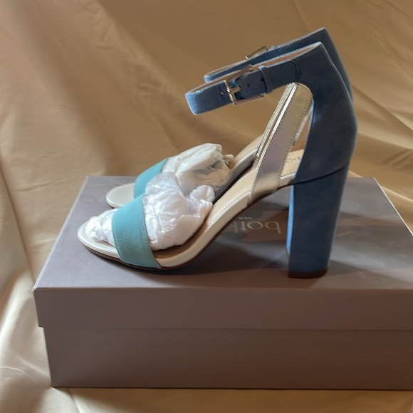 BOTKIER
Gianna Suede Ankle Strap High Heel Sandals, Size 7.5 - Picture 7 of 9